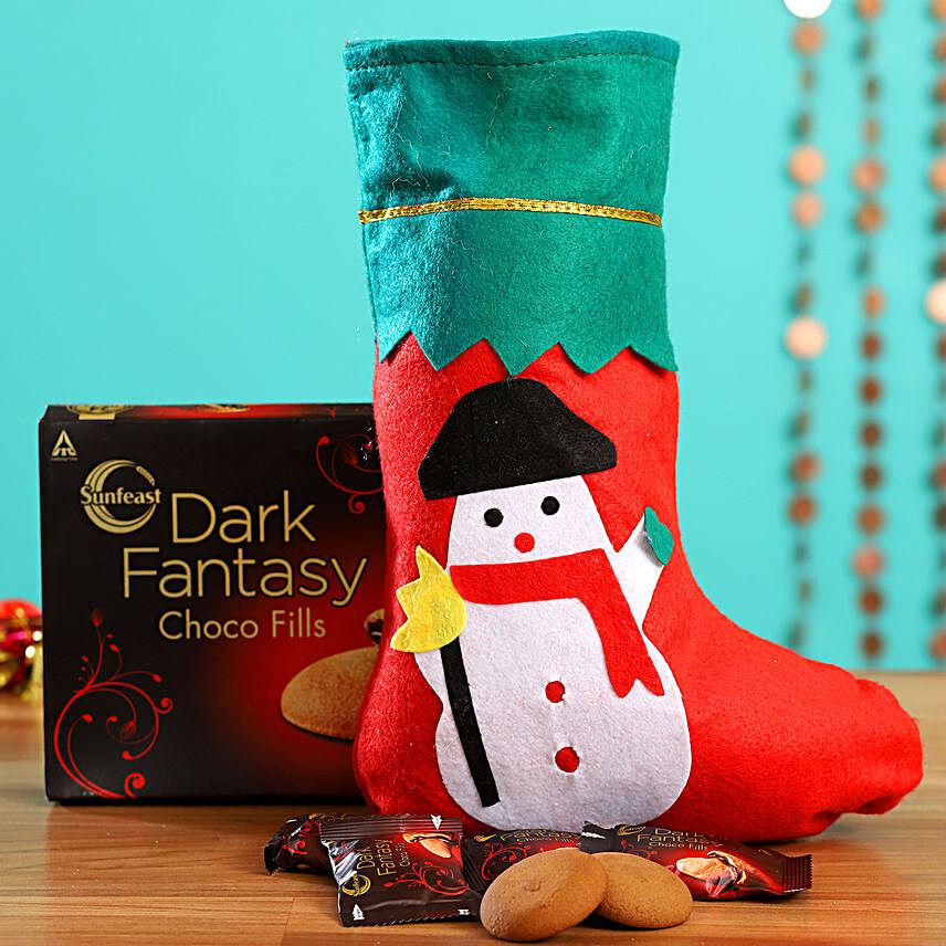 Xman Snowman Stocking With Dark Fantasy Pack