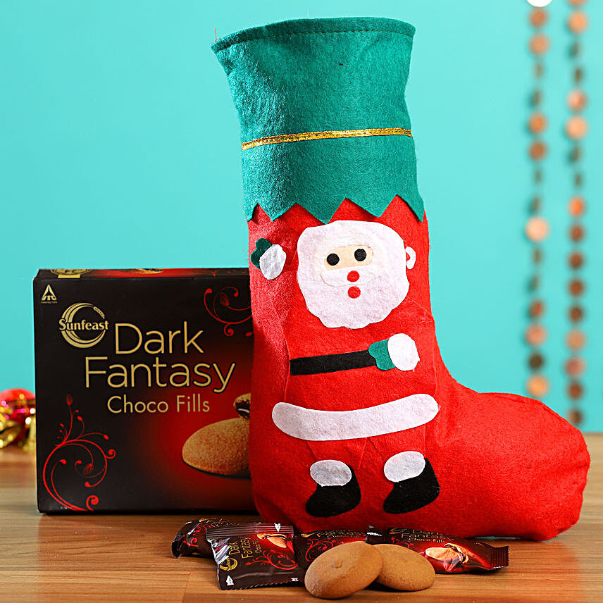 Xmas Santa Stocking with Dark Fantasy Pack