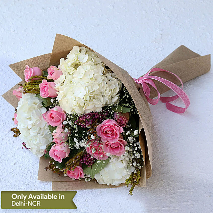 Elegant Flower Bouquet Online:Send Designer Flower Bouquets