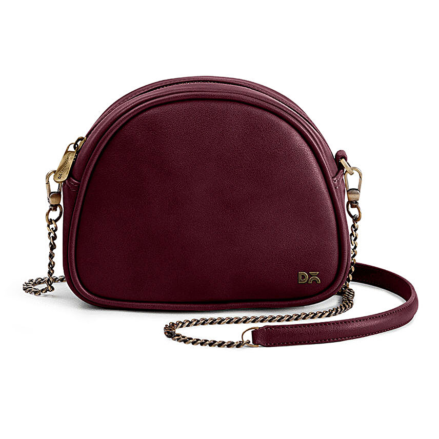 burgundy began leather bag for her:Accessories for Her