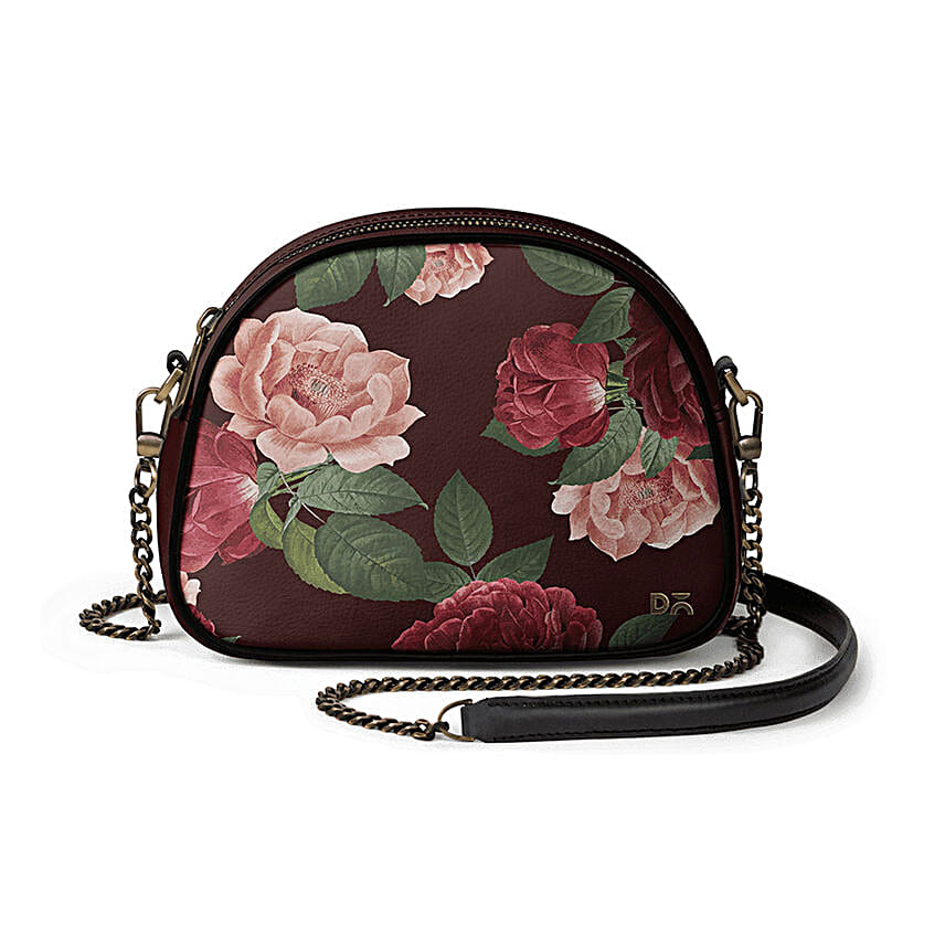 Buy/Send DailyObjects Lovely Blooms Arch Crossbody Bag Online FNP