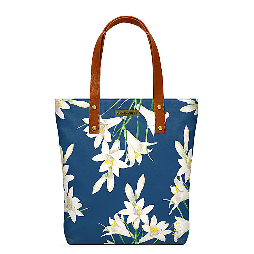 DailyObjects White Lillies Classic Tote Bag