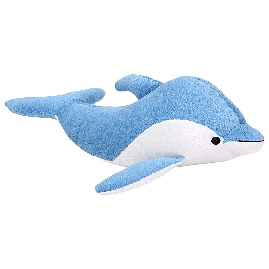 Online Blue Dolphin Soft Toy