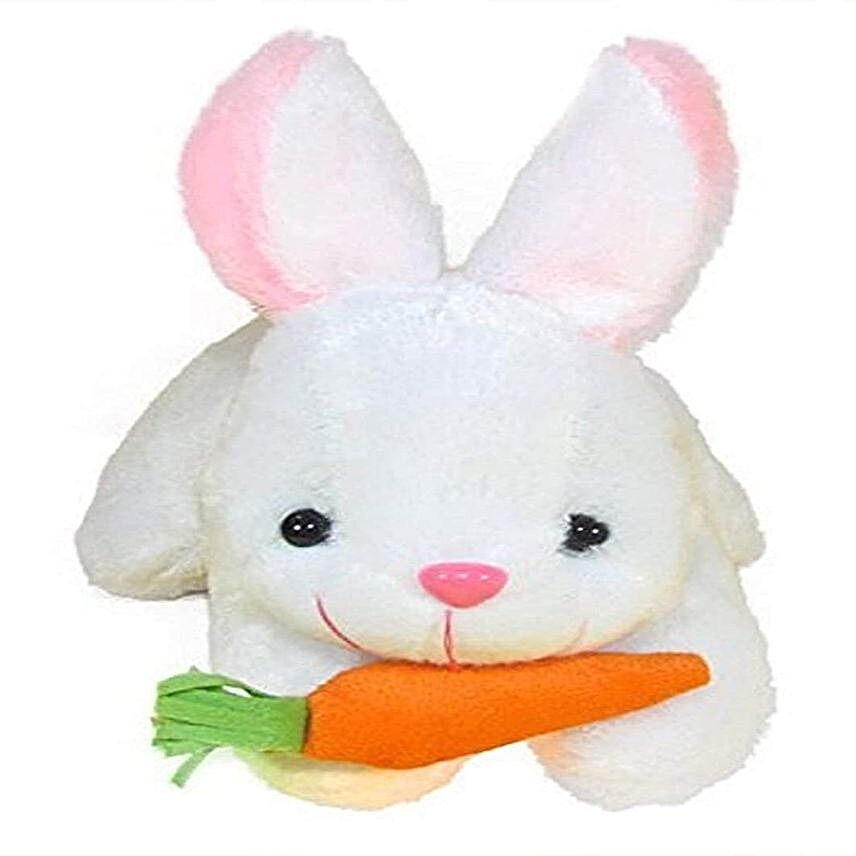 Rabbit With Carrot Stuffed Soft Toy