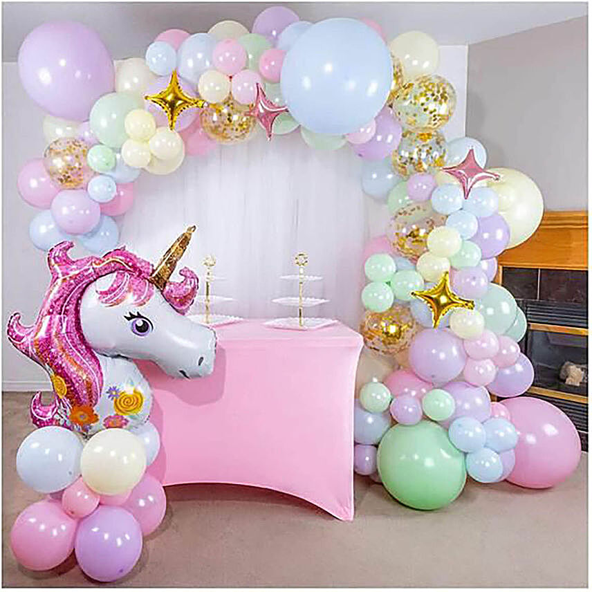 Unicorn Baby Shower:Glamorous Room Decorations