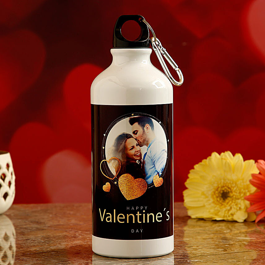 Happy Valentines Day Personalised Bottle