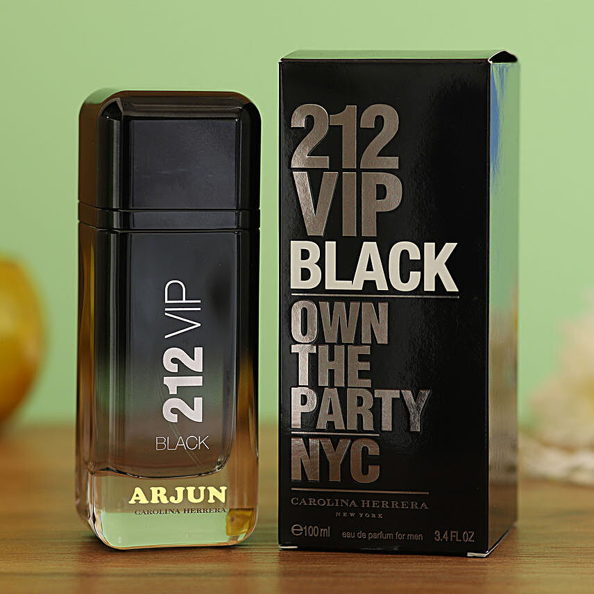 Personalised Carolina Herrera 212 VIP Black Parfum