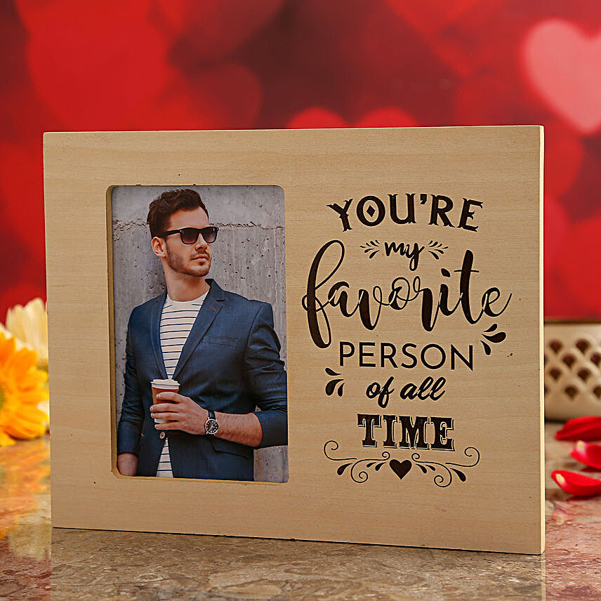 vday theme photo frame for him:Personalised Engraved Gifts