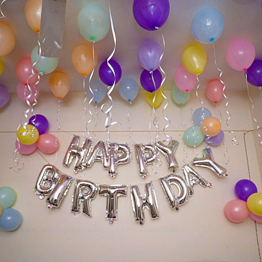 Birthday Decoration S At Home Party Decor For B Day Fnp - Easy Home Decoration For Birthday