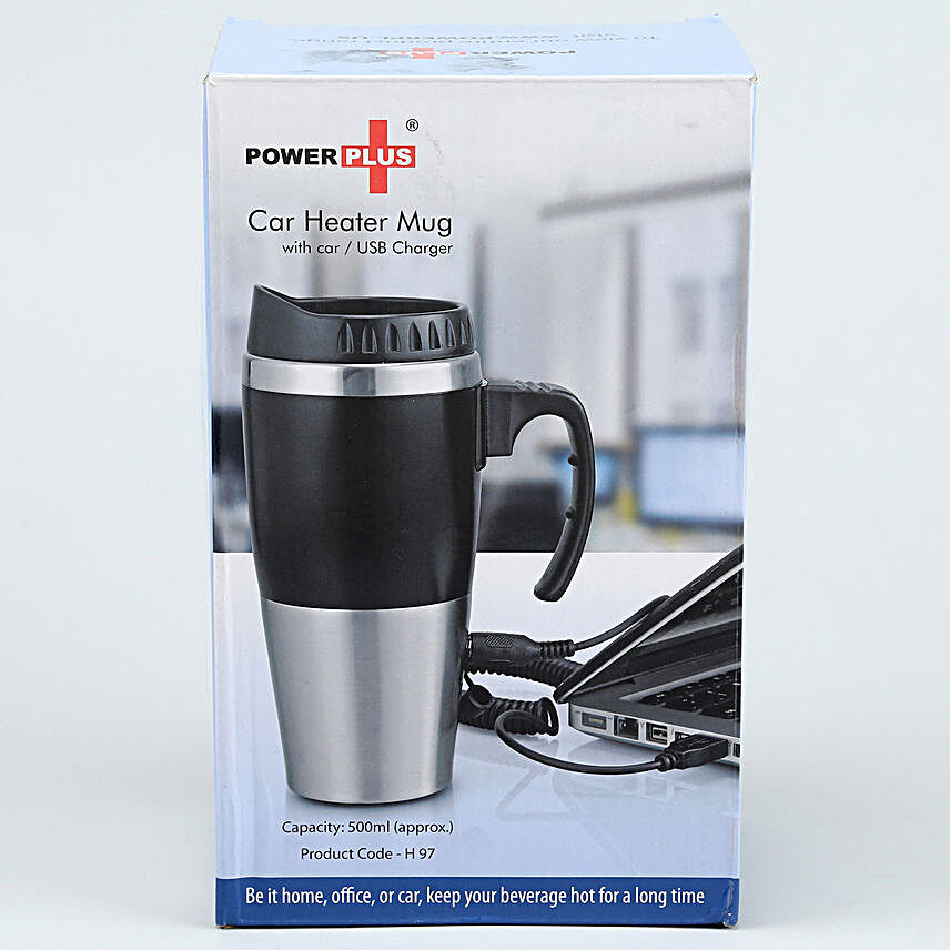 Buy/Send Power Plus Personalised Car Heater Mug Online- FNP