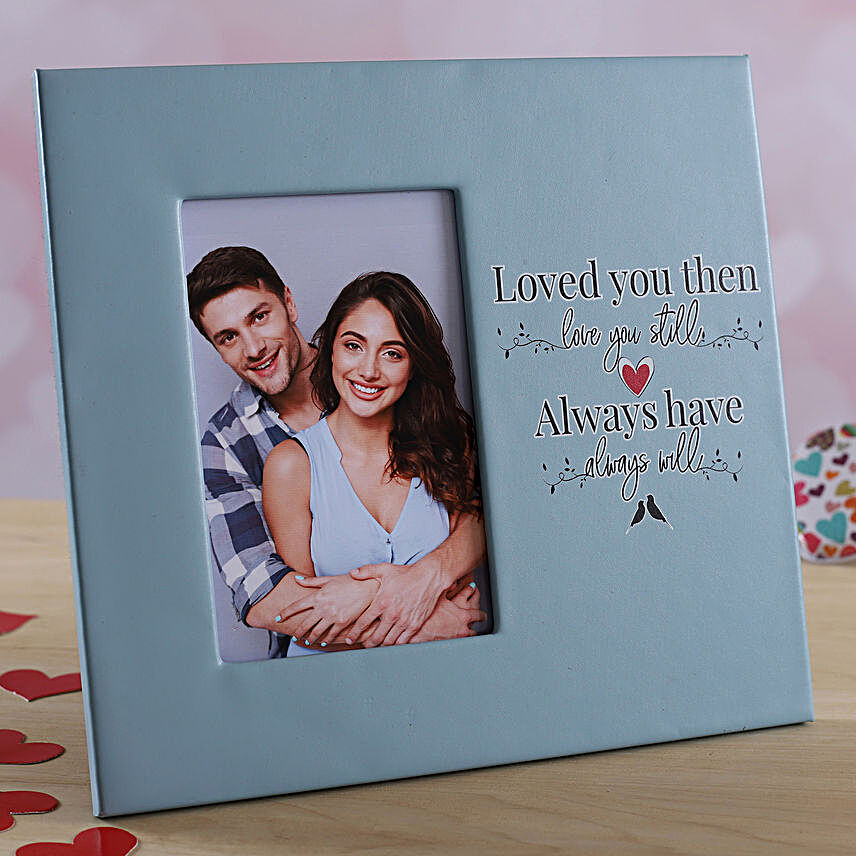 personalised photo frame for him