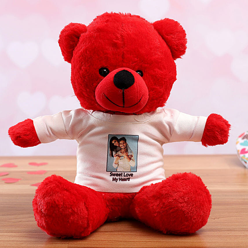 Sweet Love Personalised T-shirt Teddy