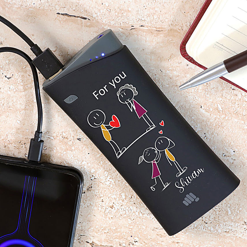 Personalised For Love Micromax Power Bank