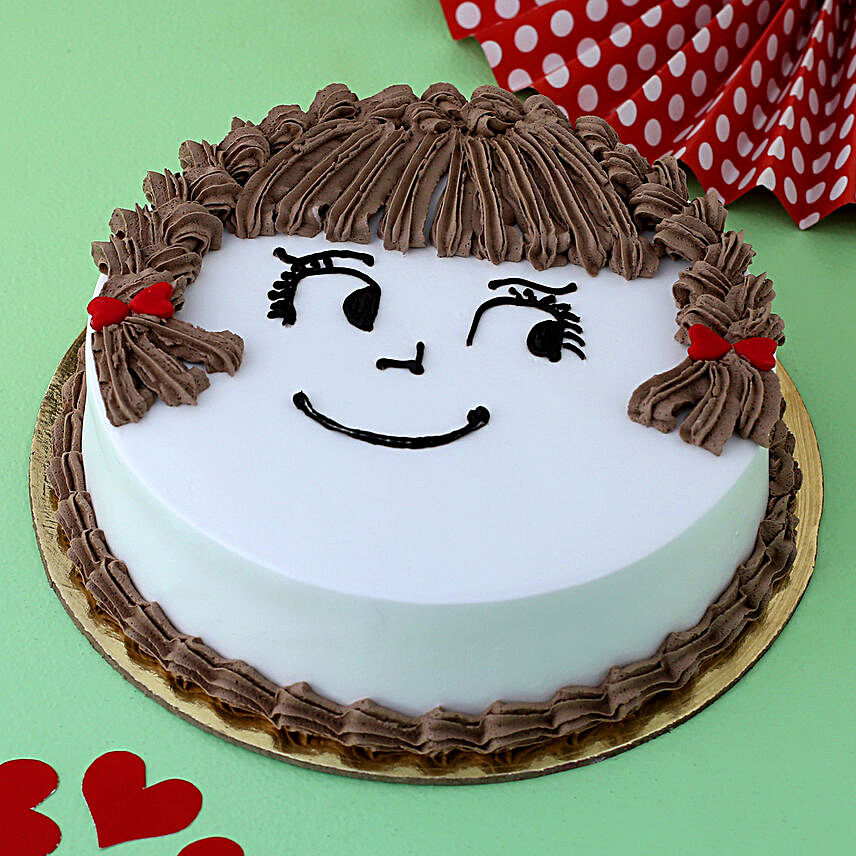 My Cute Love Chocolate Cake:Cakes for Happy Friendship Day