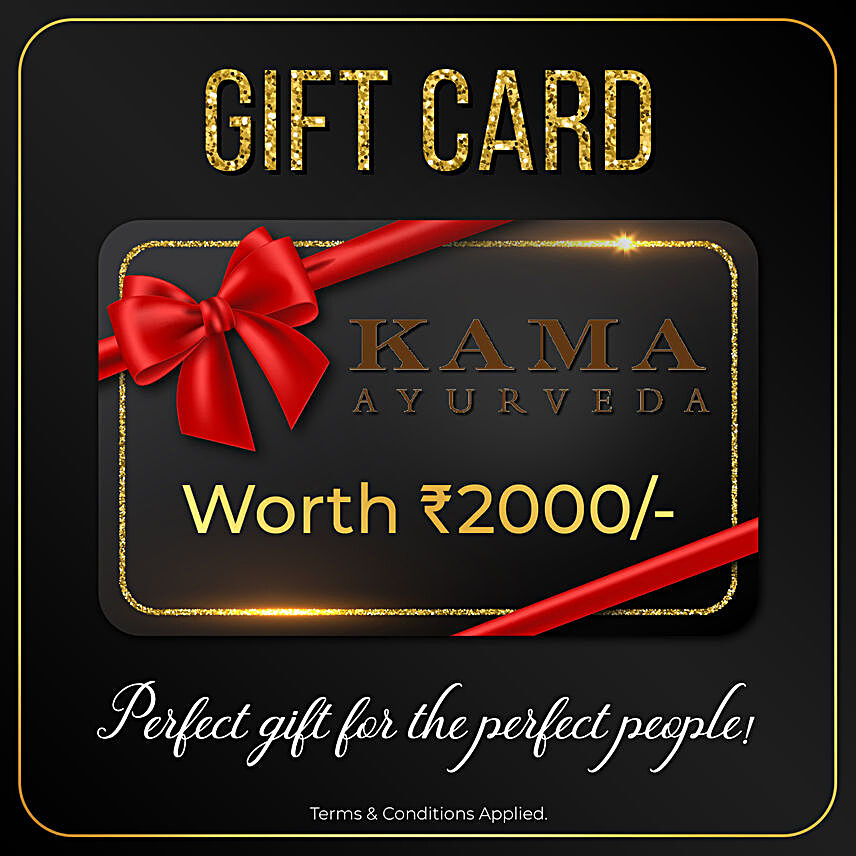 Kama Ayurveda Gift Card- 2000 Rs