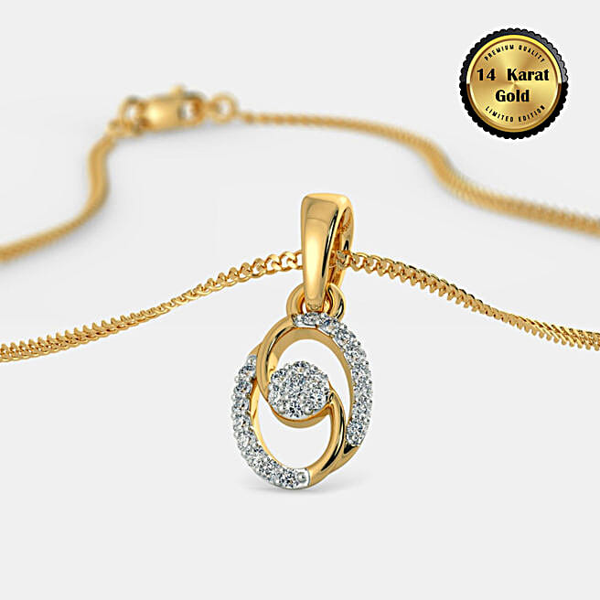 Buy/Send BlueStone The Aashi Pendant 