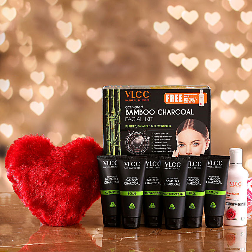 VLCC Bamboo Charcoal Kit & Red Heart