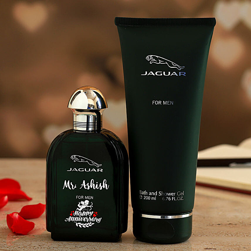 Jaguar Personalised EDT & Shower Gel Set For Men