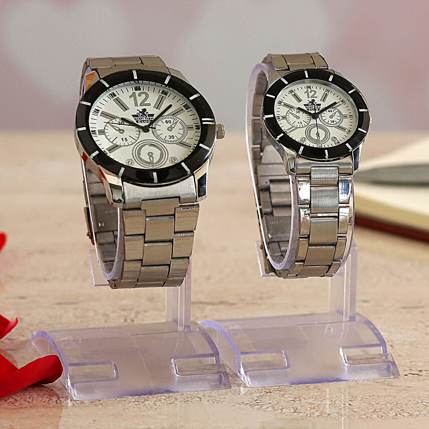 Beautiful Couple Watch Combo