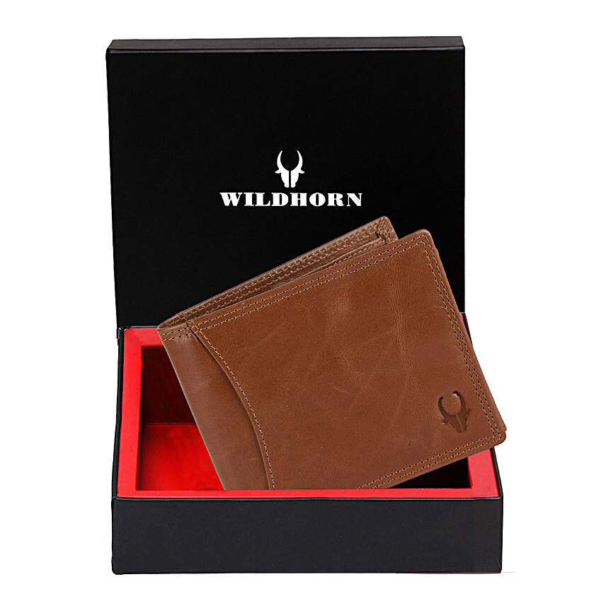 Wildhorn Classy Leather Wallet Tan:Handbags and Wallets Gifts