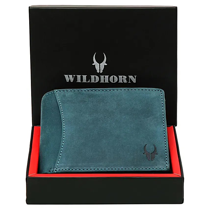 Wildhorn Classy Wallet Blue