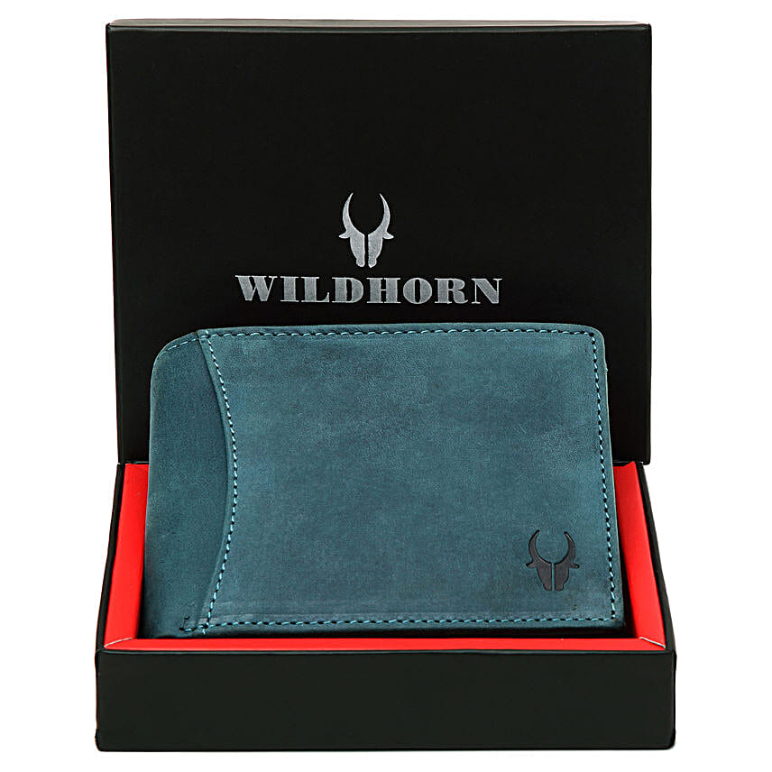 Wildhorn Classy Wallet- Blue