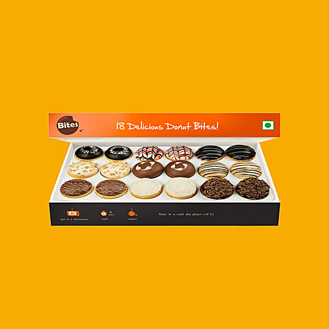 Buy/Send Bites Duo Donut Box Online- FNP