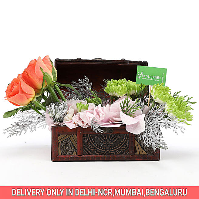 Buy/Send Magical Box Of Mixed Flowers Online Ferns N Petals
