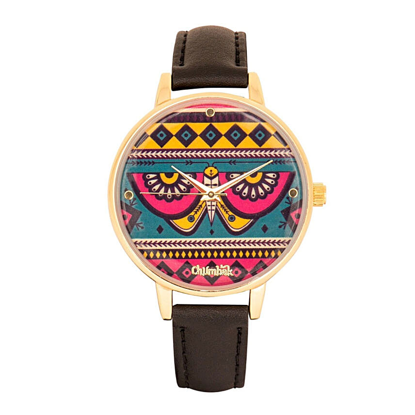 Aztec Butterfly Wrist Watch