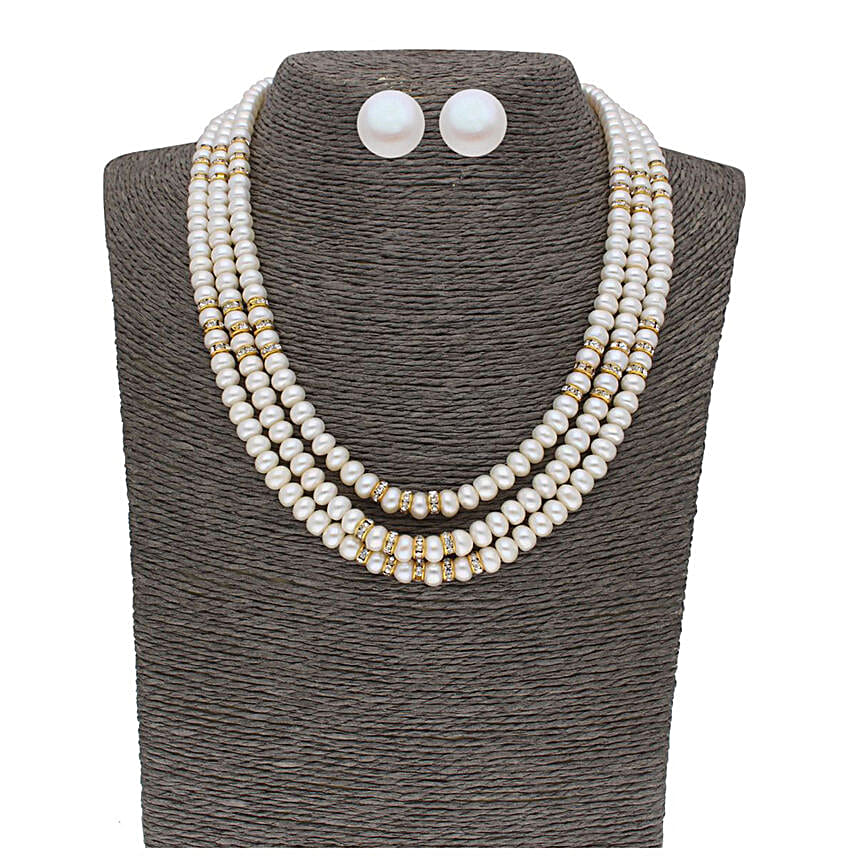 White pearl clearance set online
