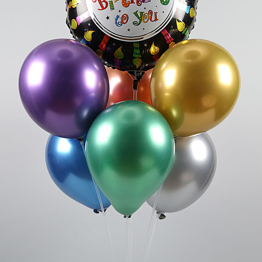 Buy/Send Happy Birthday Balloon Bouquet Online FNP