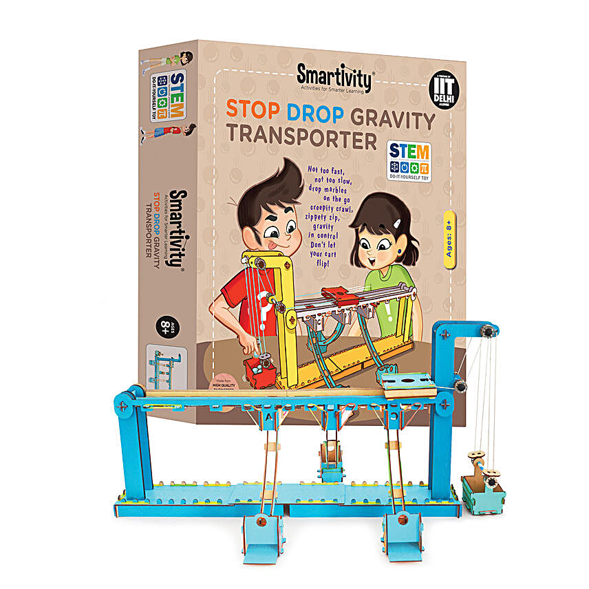 Smartivity Stop Drop Gravity Transporter Game Kit