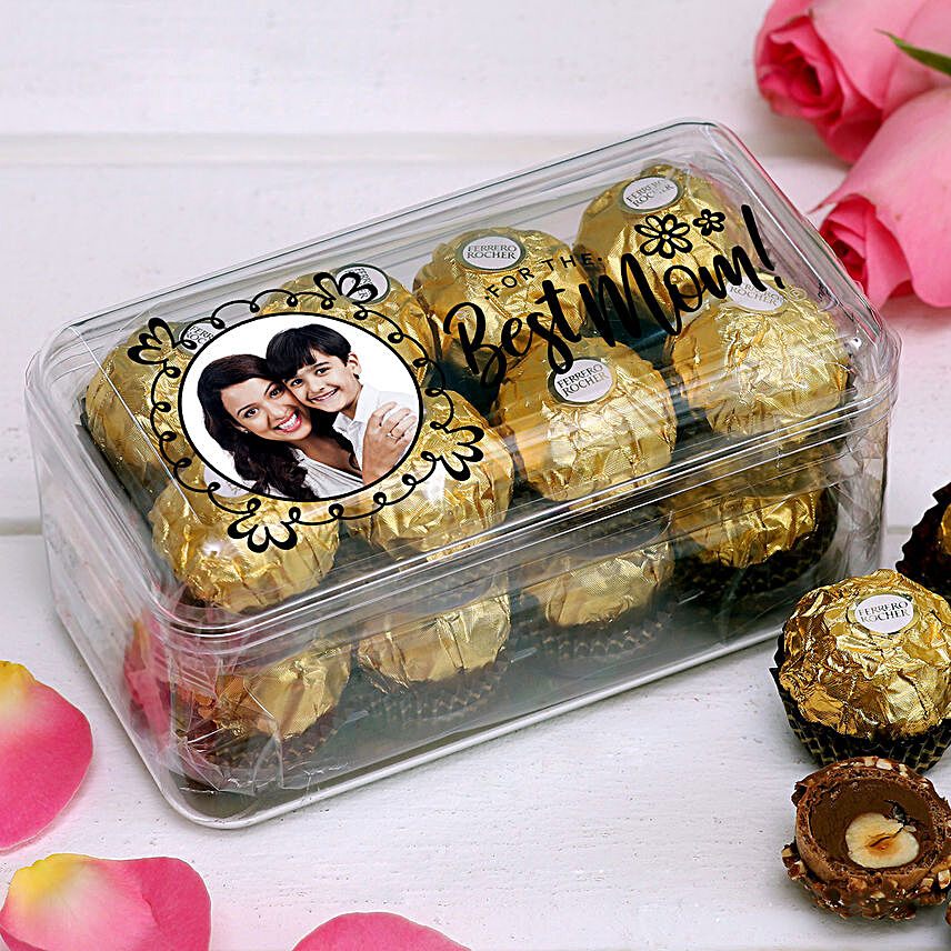 Personalised For The Best Mom Ferrero Rocher Box