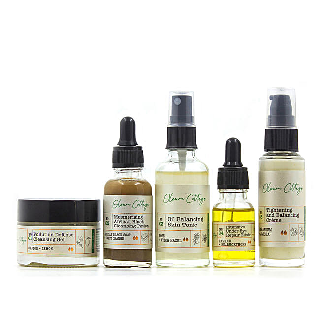 Buy/Send Oleum Cottage Nourishing Skin Essentials Hamper Online FNP
