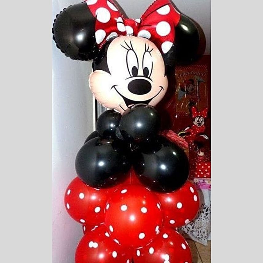 Minnie Mouse Balloon Stand