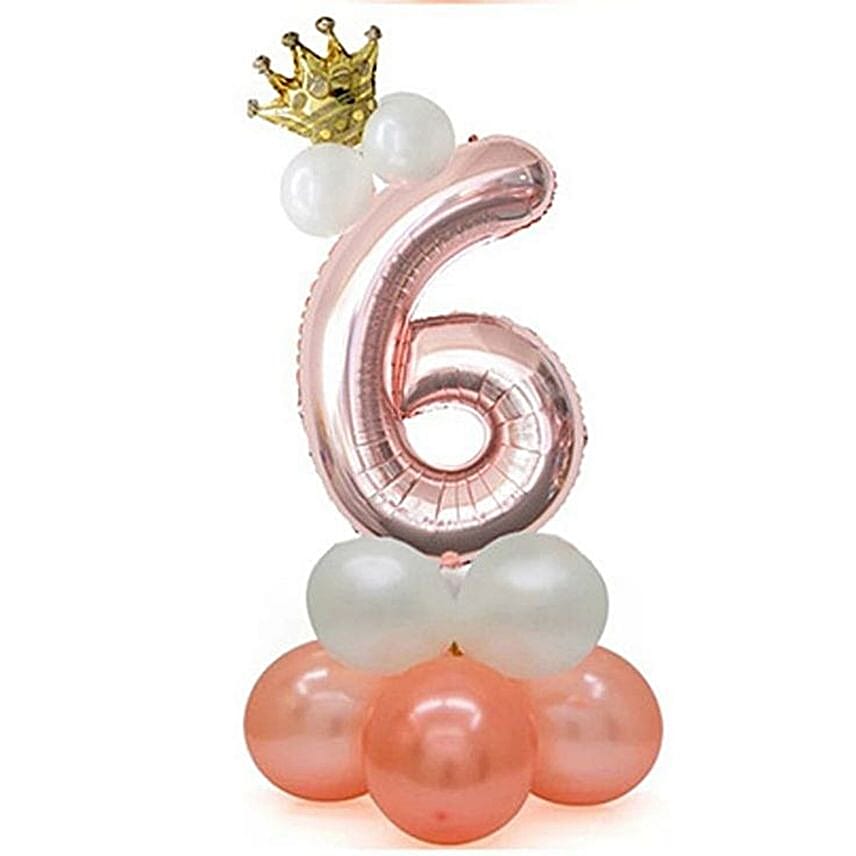 Numeric Balloon Stand