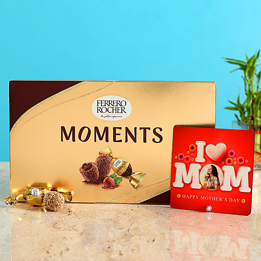 Personalised Love Mom Table Top Ferrero Rocher