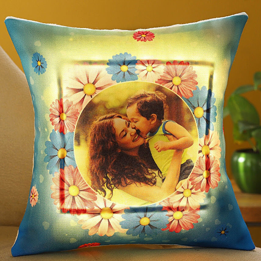 Happy Mother Day Personalised LED Cushion