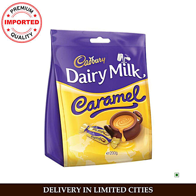 Buy/Send Cadbury Dairy Milk Caramel Chunks Bag Online FNP