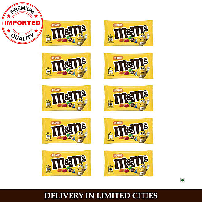 Buy/Send M&amp;M Peanut Single- Pack of 10 Online- FNP