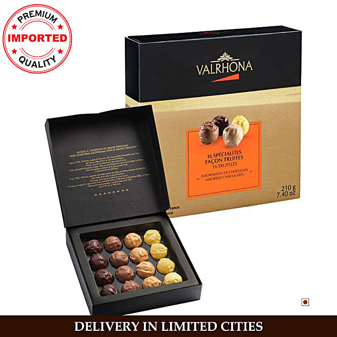 Buy/Send Valrhona Truffles Assorted Chocolate Online FNP
