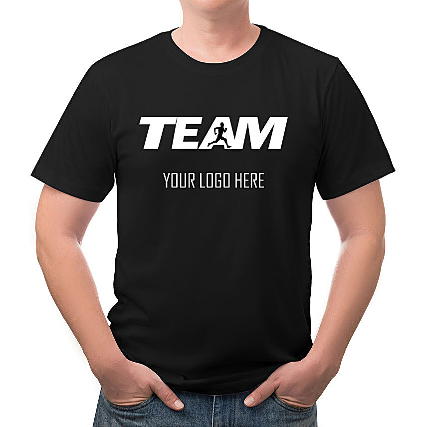 Personalised Team Round Neck T-Shirt- S