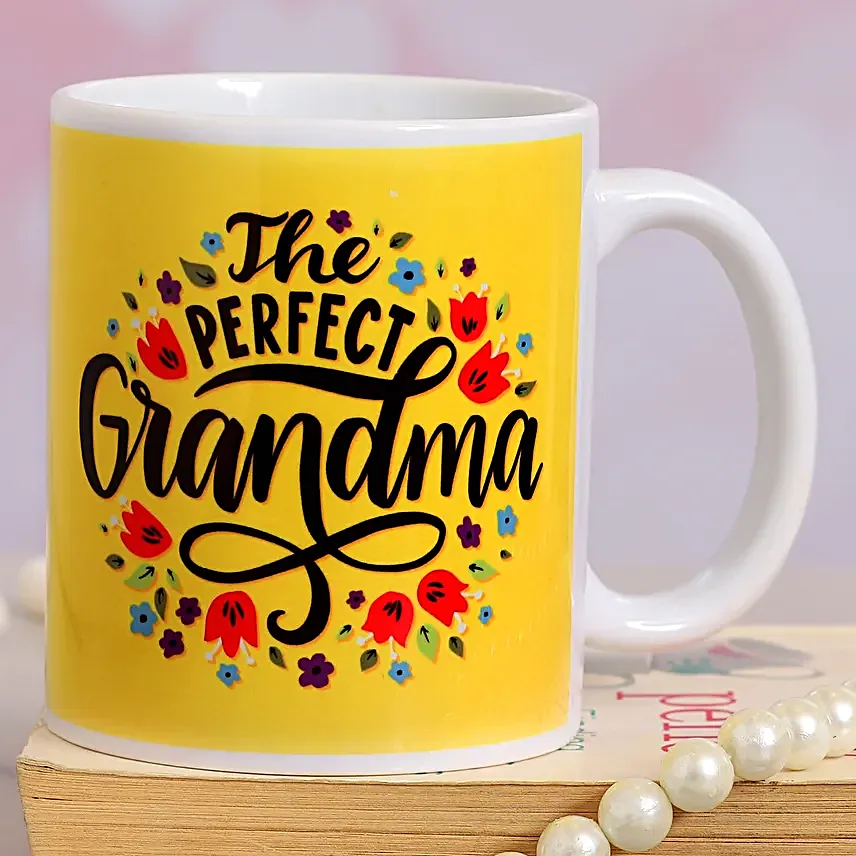 The Perfect Grandma Printed Ceramic Mug:Gifts for Grandmother