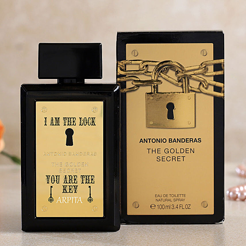 Personalised Antonio Banderas EDT 100 ML:Personalised Perfumes
