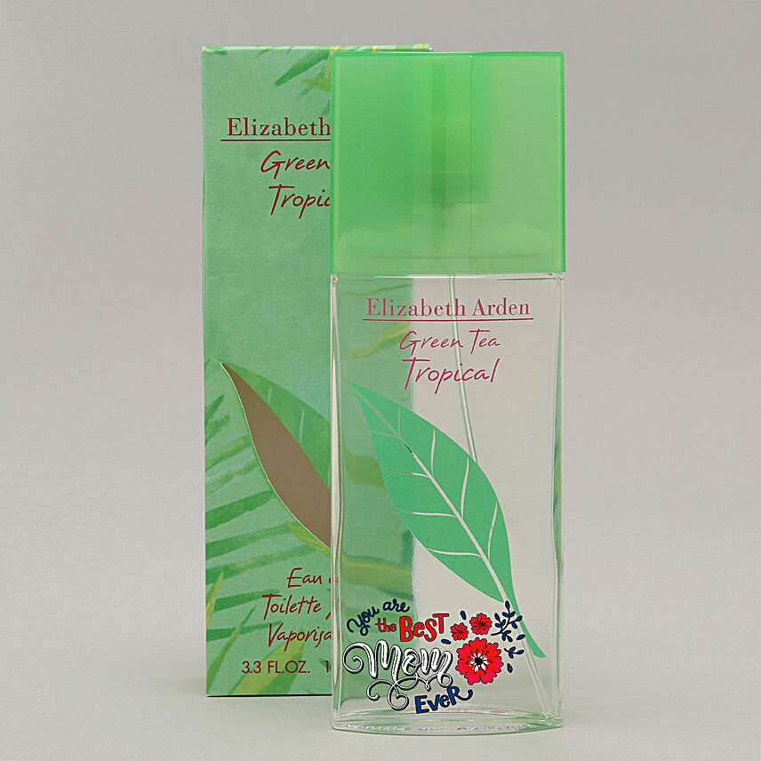 Personalised Elizabeth Arden Green Tea Tropical EDT