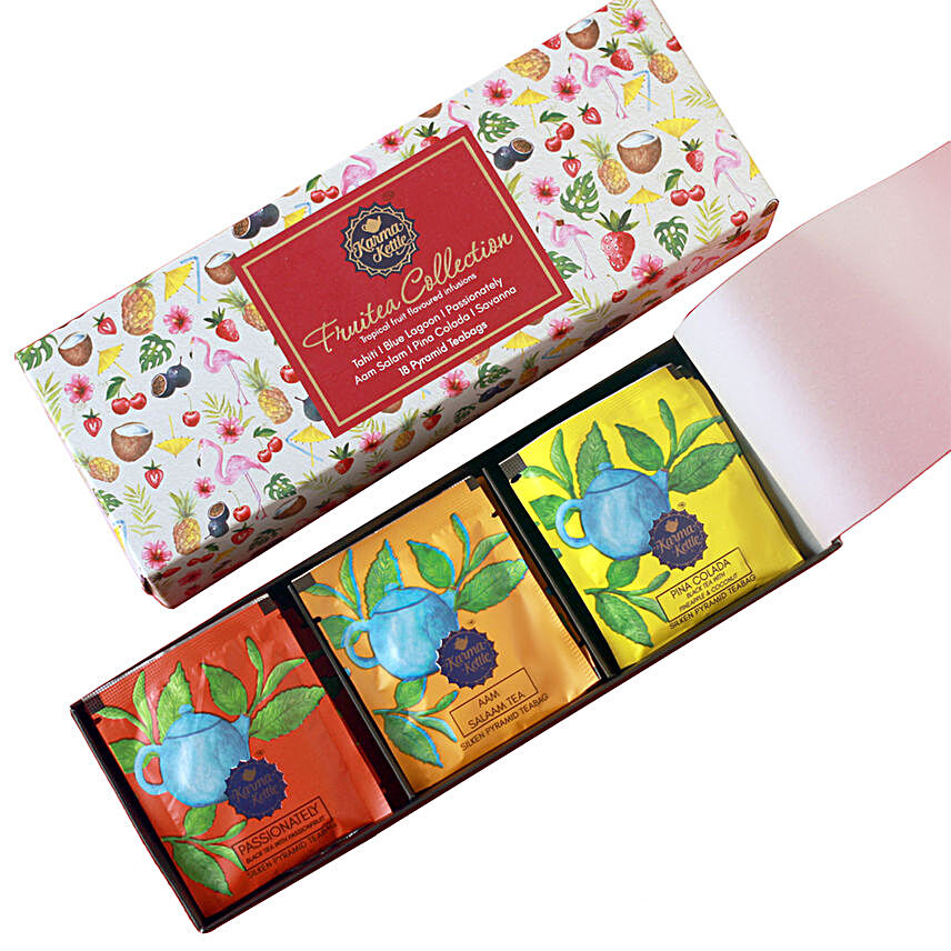 Karma Kettle Fruitea Collection Gift Box:Tea Gift Hampers