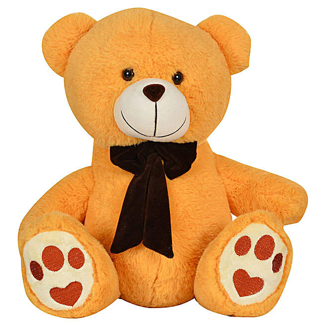 Buy/Send Mirada Plush Light Brown Cuddly Sitting Teddy Bear Online FNP