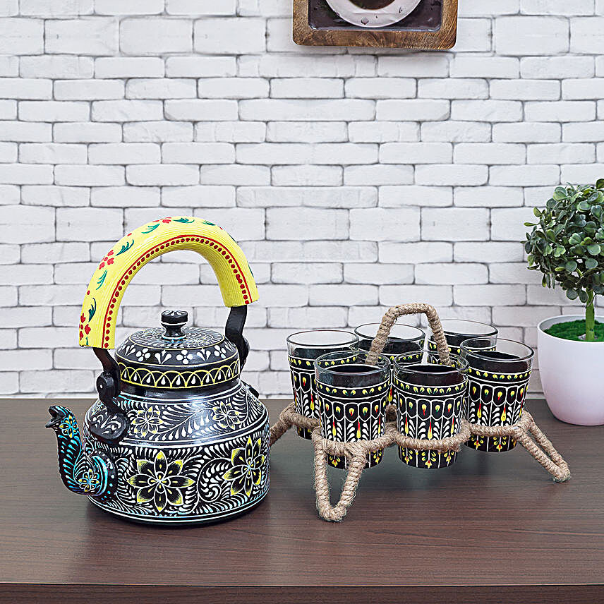 https://www.fnp.com/images/pr/l/v20210525160801/traditional-handpainted-kettle-and-6-glasses-with-stand_1.jpg