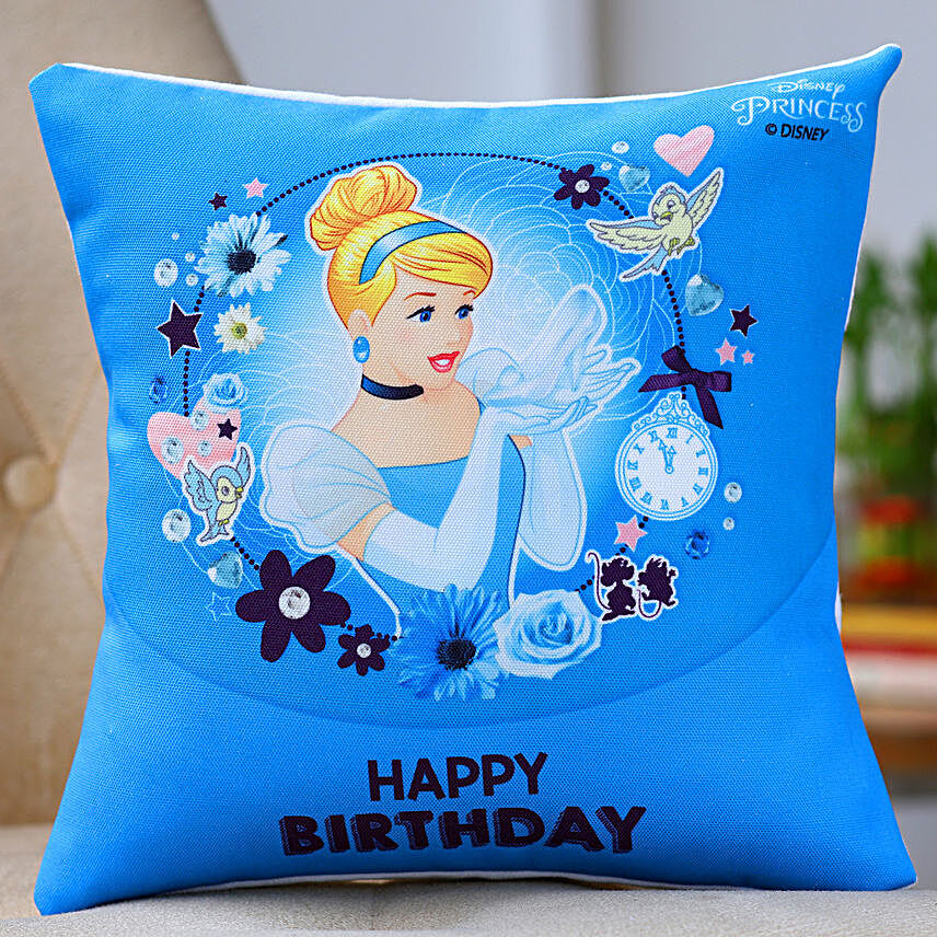 Disney Birthday Princess Cushion-