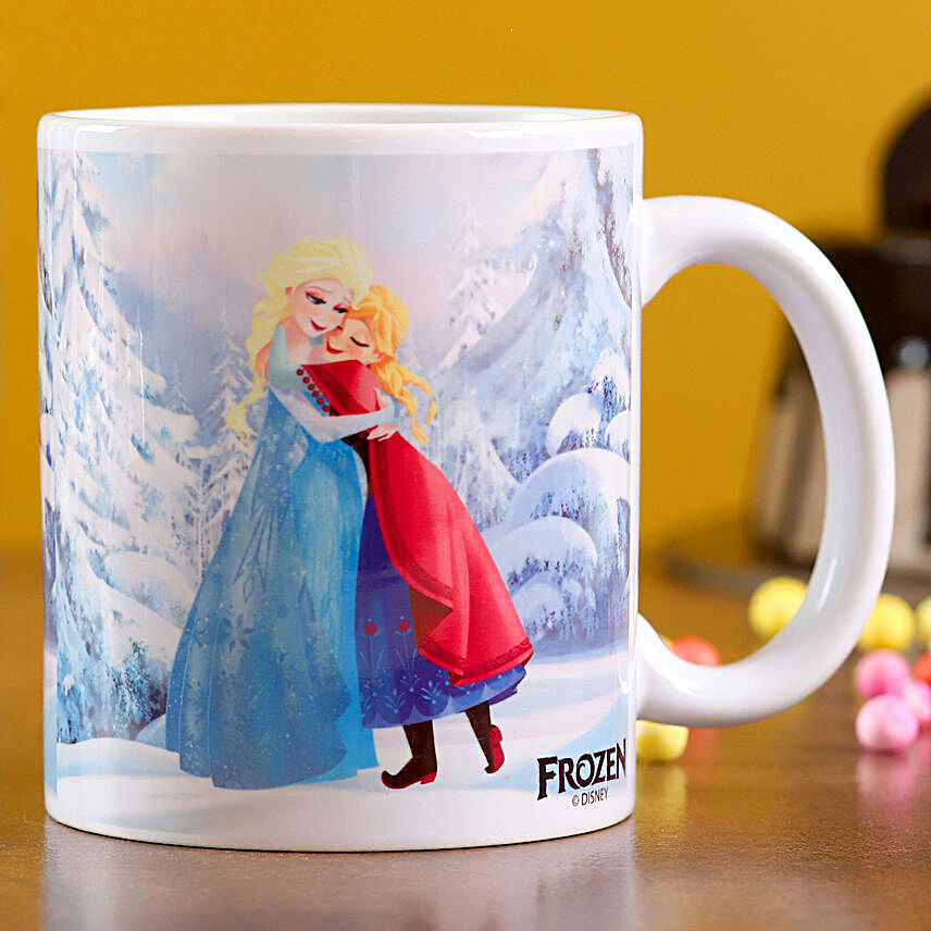 Disney Frozen White Printed Mug